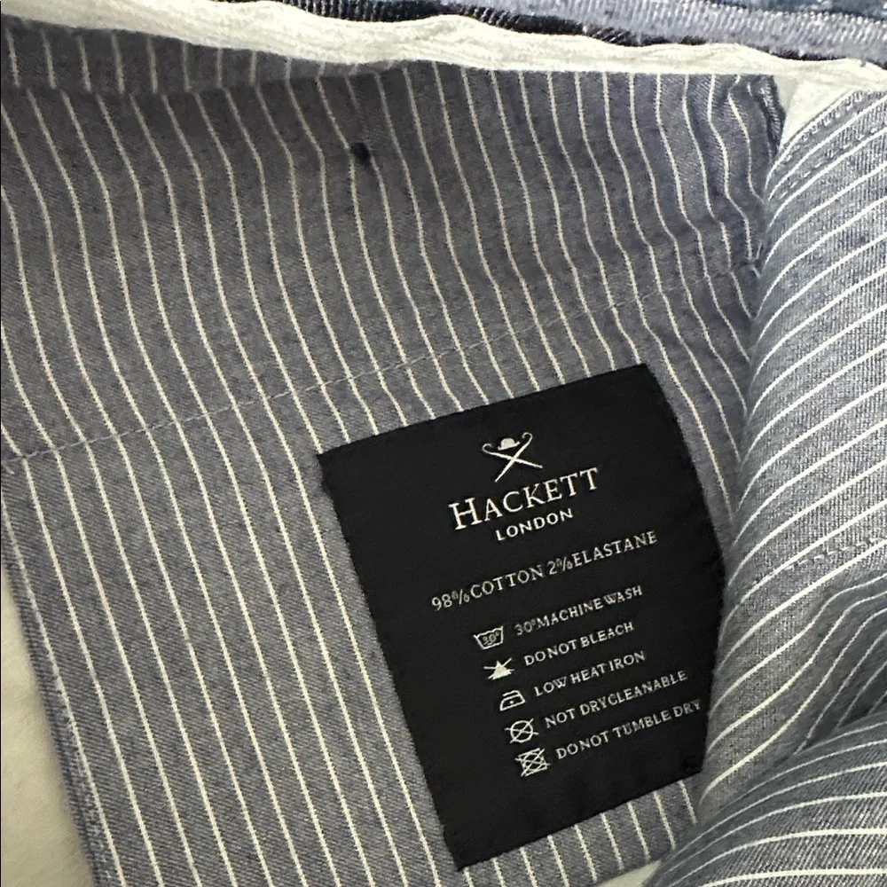 Hackett London navy print 10
